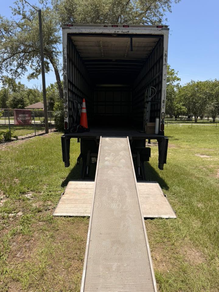 Walk-up ramp in place
