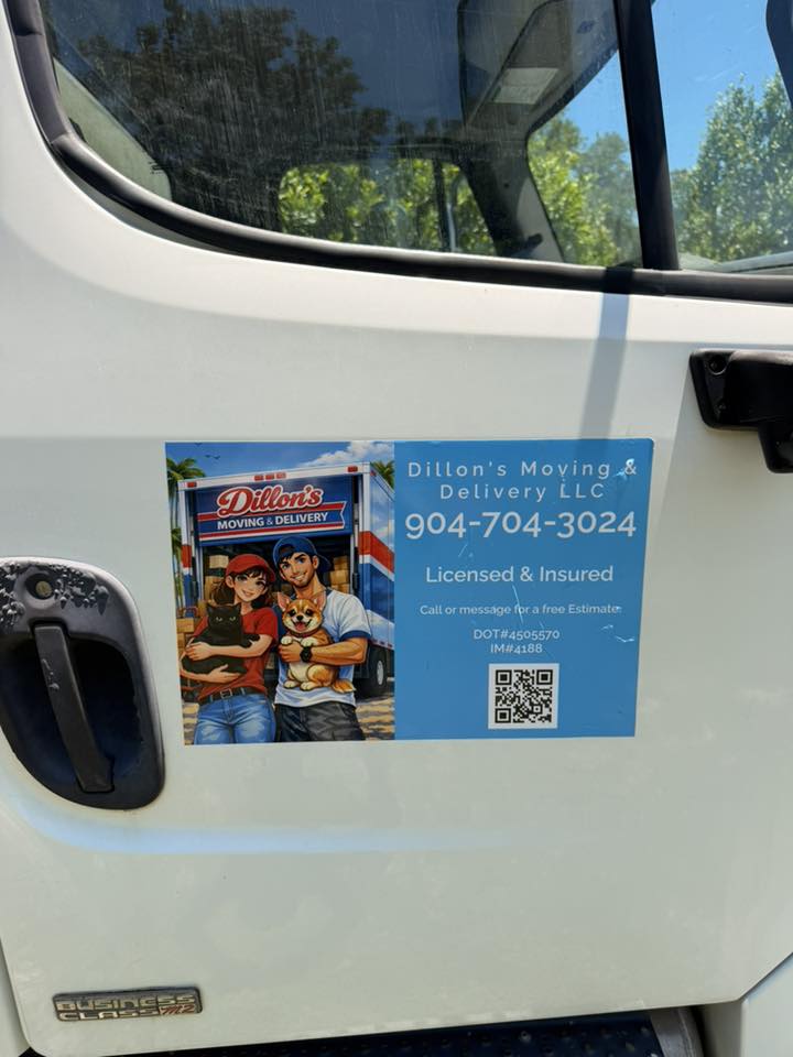 Dillon's branded truck door